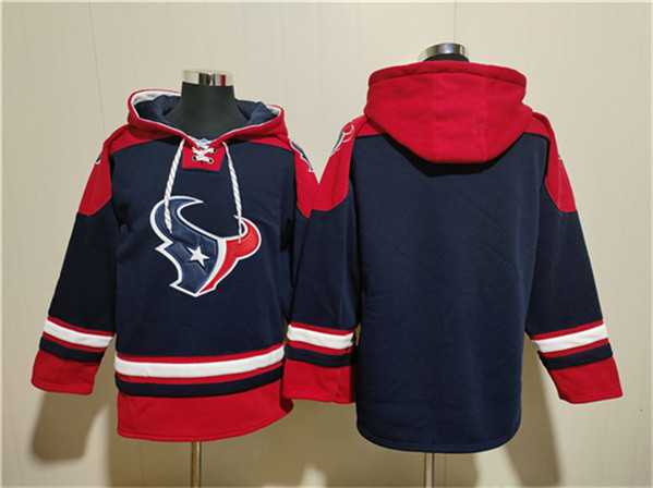 Men's Houston Texans Blank Navy Ageless Must-Have Lace-Up Pullover Hoodie,We sell and wholesale Men's Houston Texans Blank Navy Ageless Must-Have Lace-Up Pullover Hoodie on line form chian!